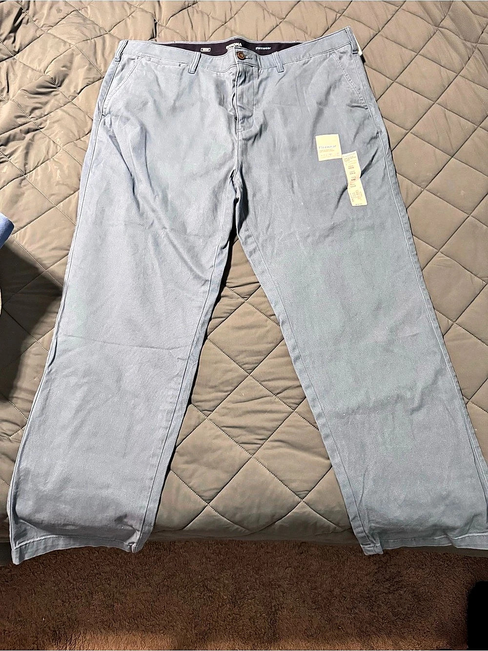 Sonoma Flexwear Men's Chinos Gray Waist 42x30 NWT